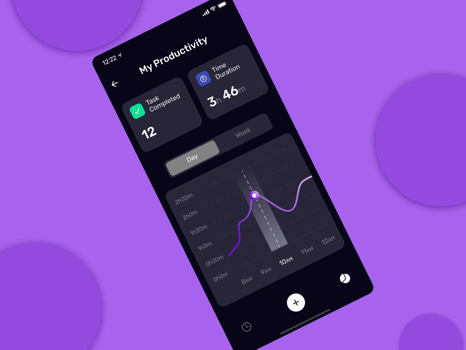 Time Tracker UI Kit freebie for Figma and Adobe XD