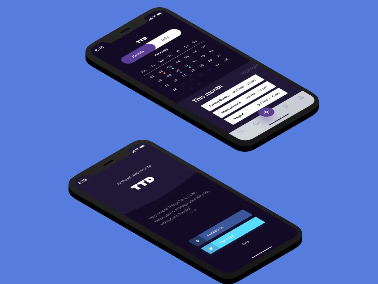 To Do App for Figma and Adobe XD No 5