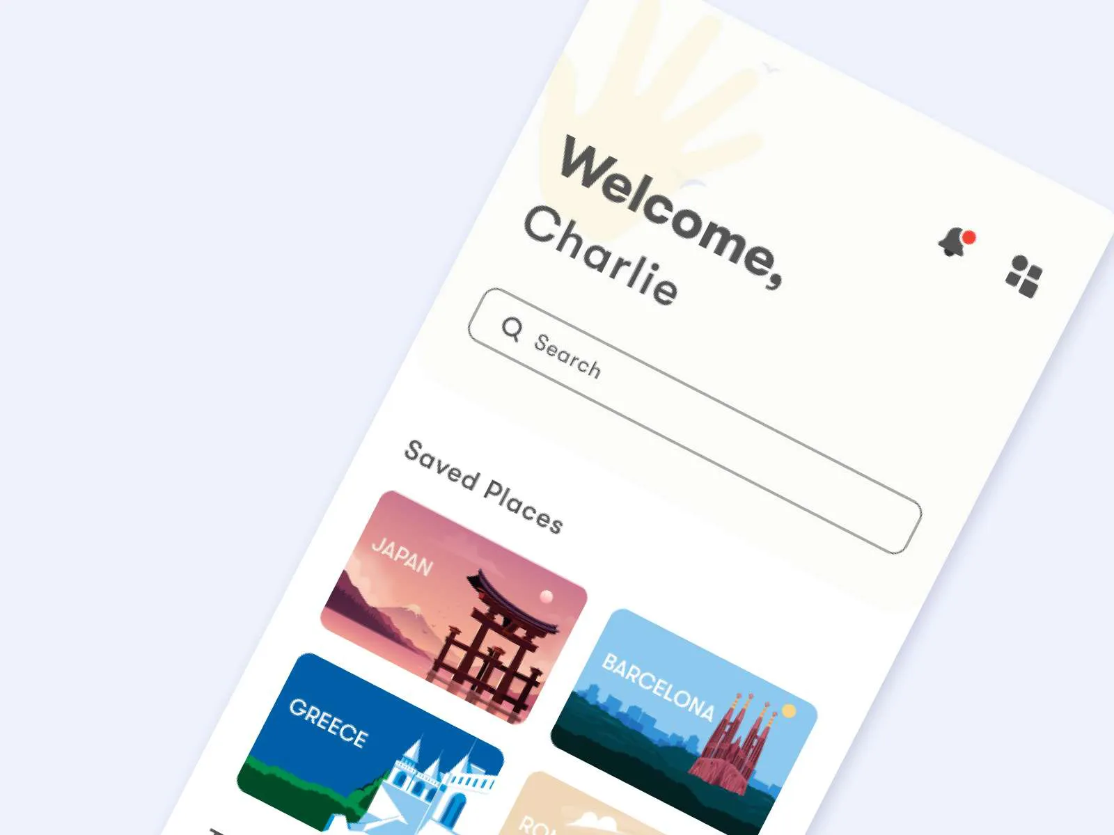 Travel App for Figma and Adobe XD No 4