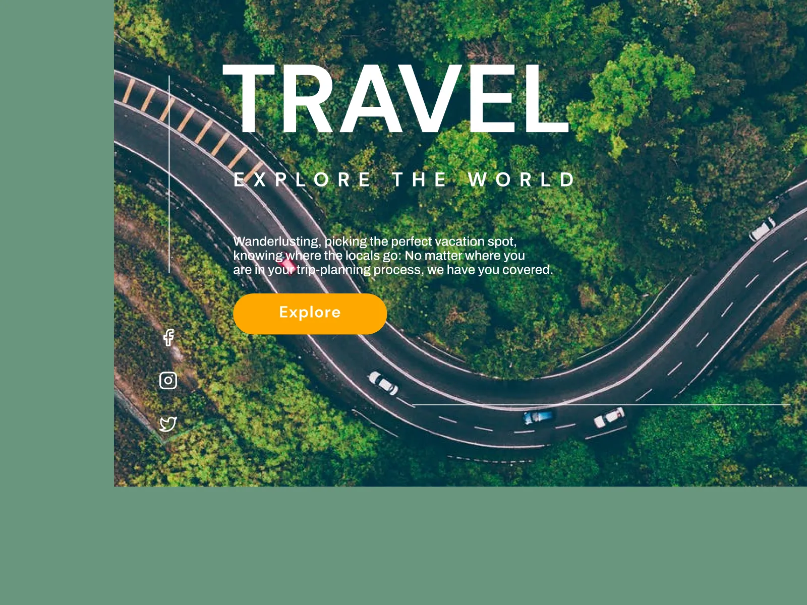 Travel Landing Page for Figma and Adobe XD No 4