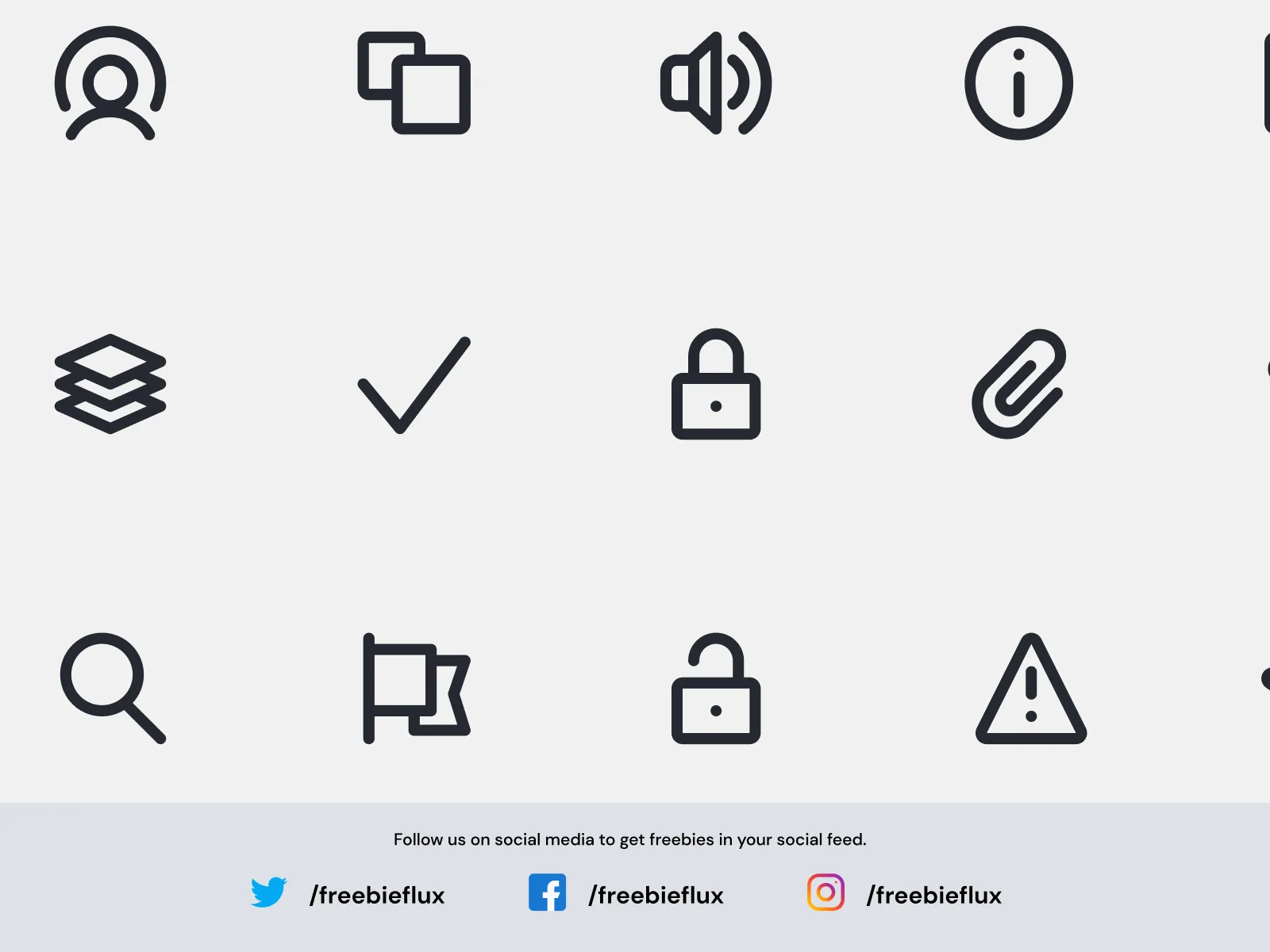 UI Primitive Icons for Figma and Adobe XD No 3