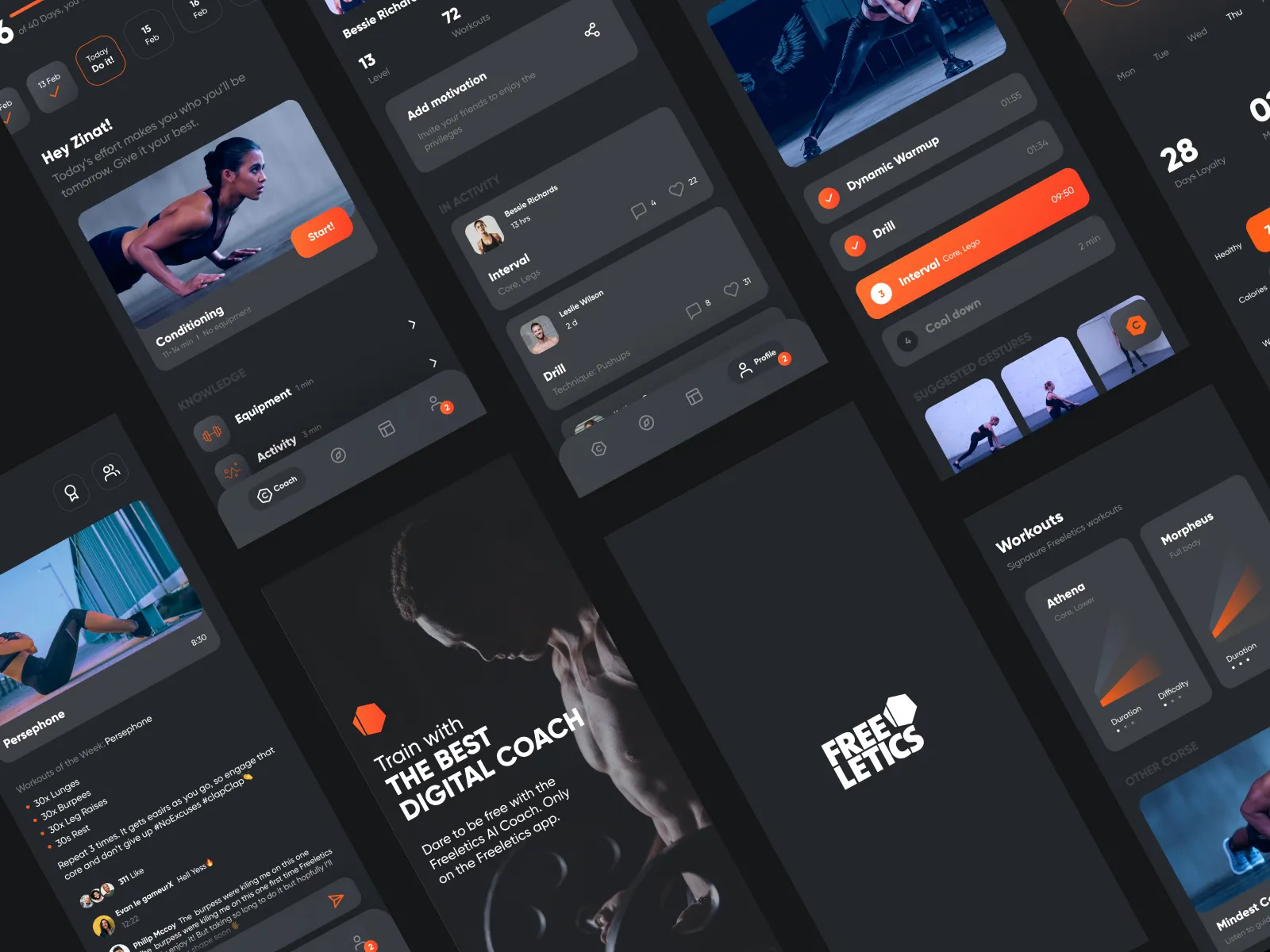 Workout Redesign for Figma and Adobe XD No 2
