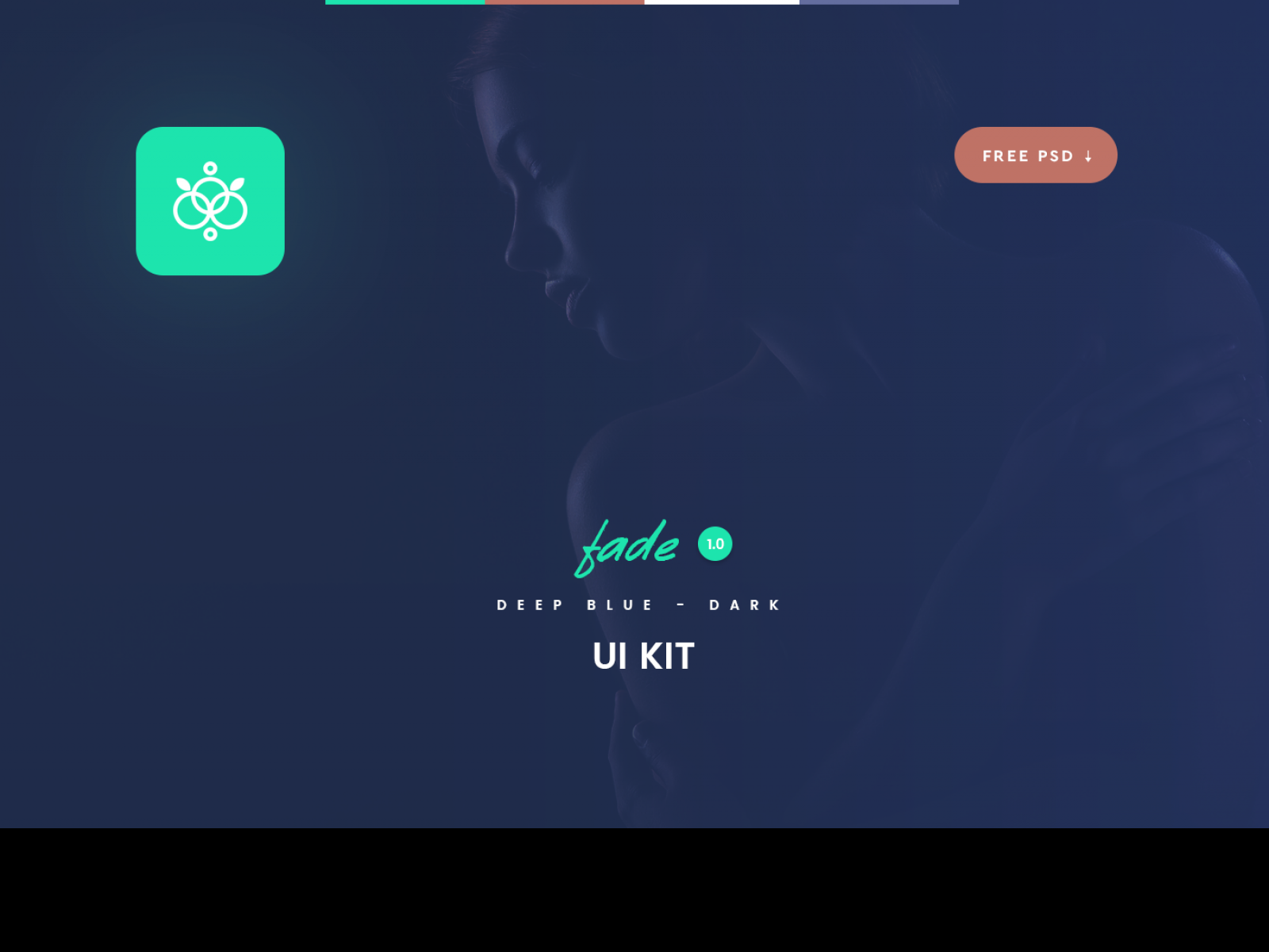 FADE App Design UI Kit for Figma and Adobe XD No 1