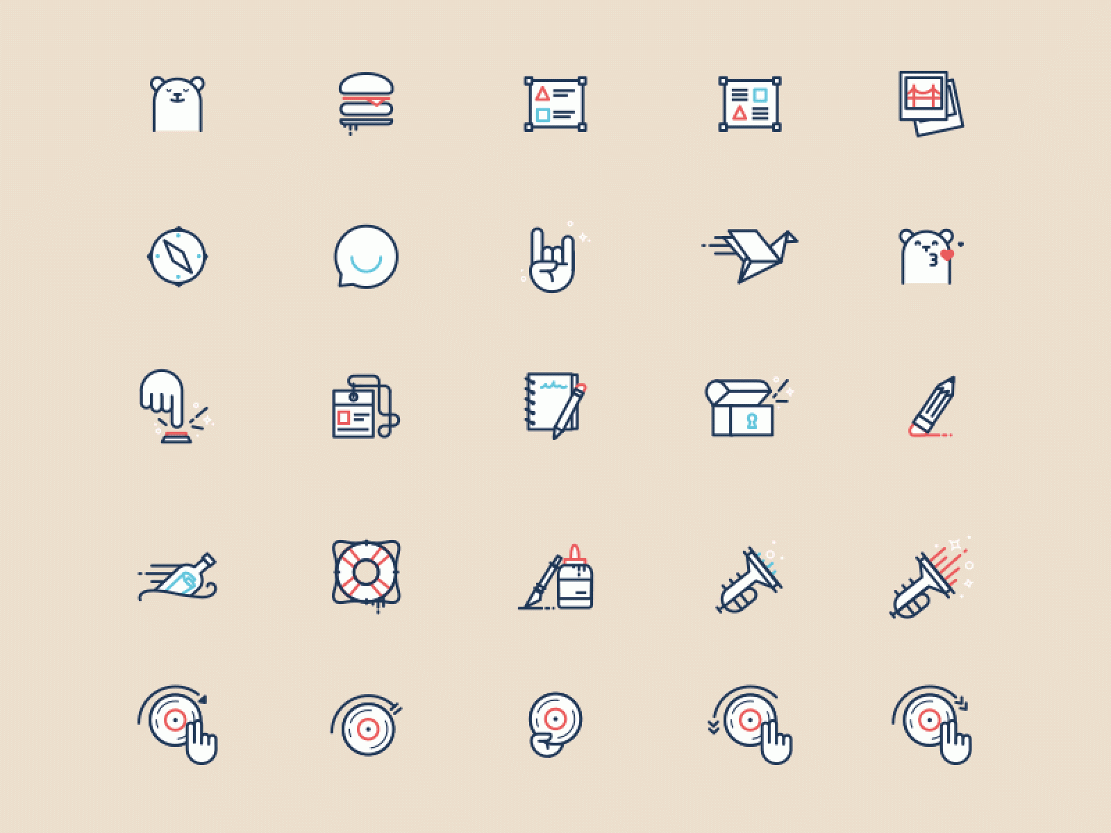 Figma Free Iconset Vol. 2 for Figma and Adobe XD