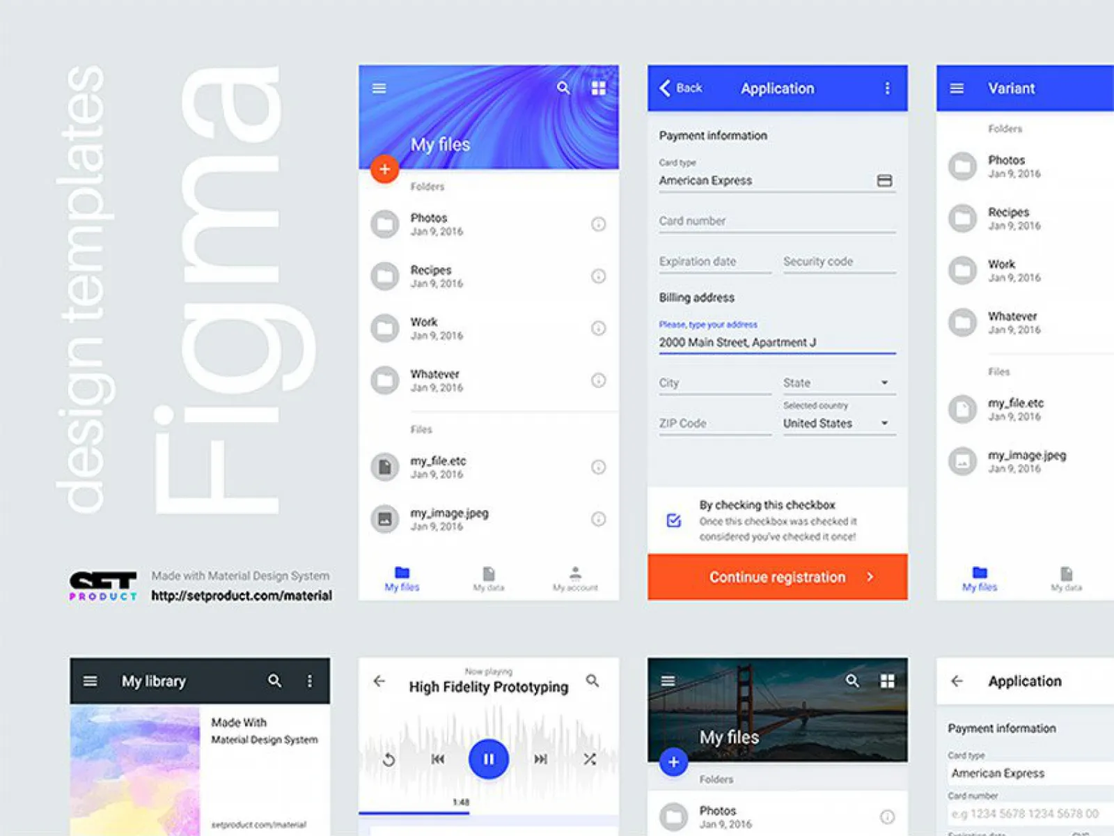 Figma Free Mobile & Web UI for Figma and Adobe XD No 1