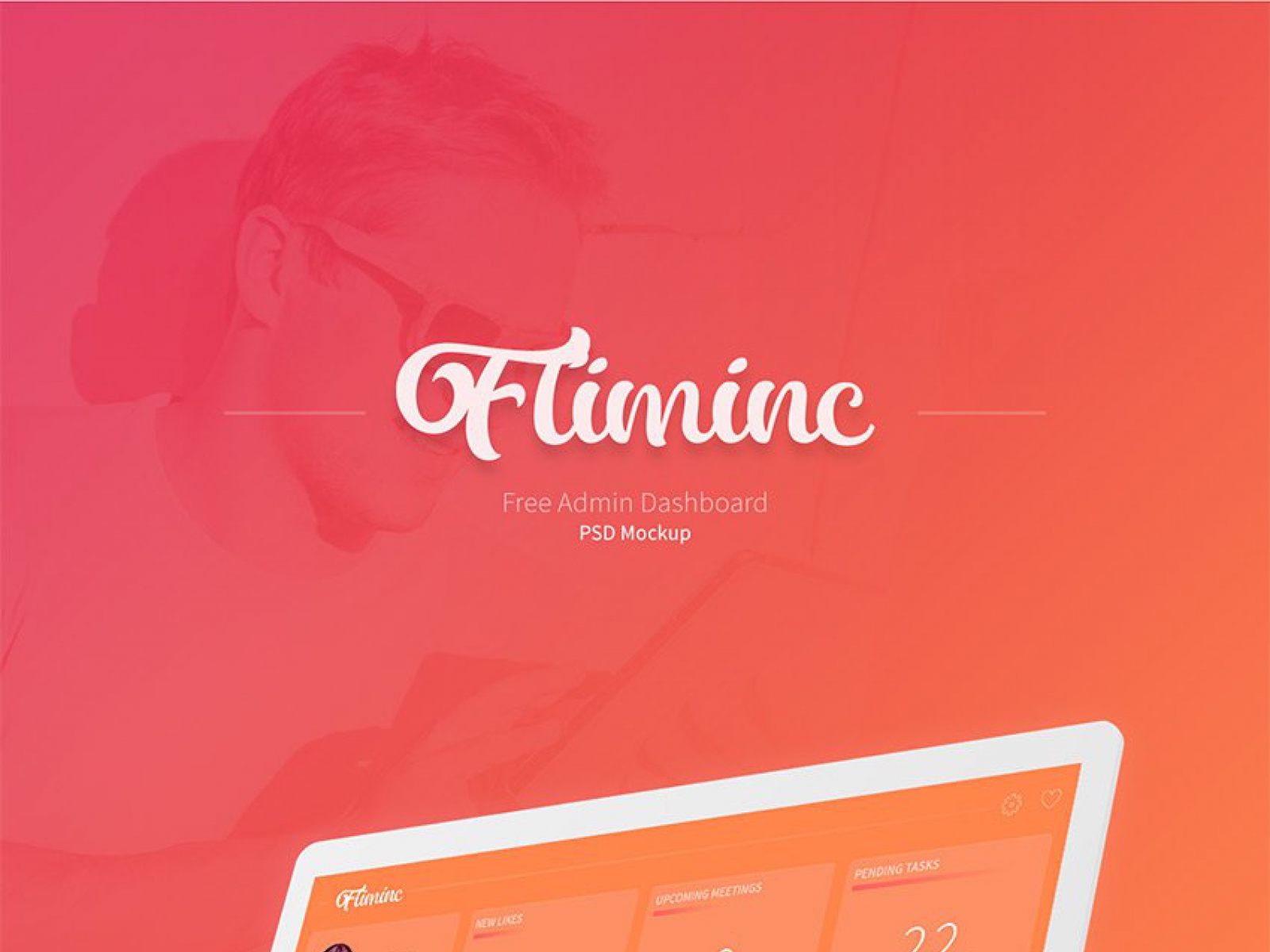 Fliminc Admin Dashboard UI for Figma and Adobe XD