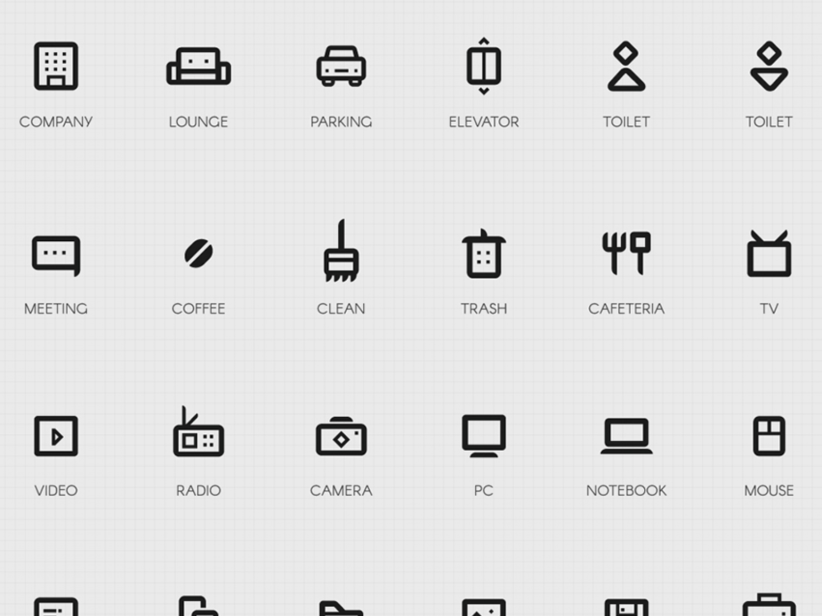 Free 50 Copmany Icons for Figma and Adobe XD