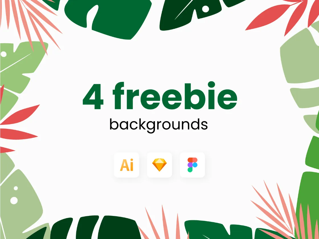 4 Freebie Backgrounds for Figma and Adobe XD