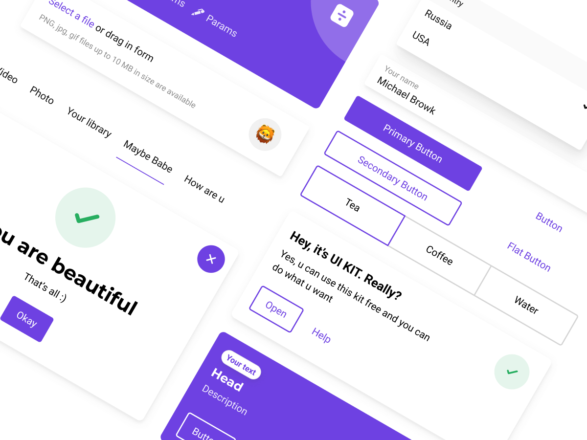 Browk Design System for Figma and Adobe XD