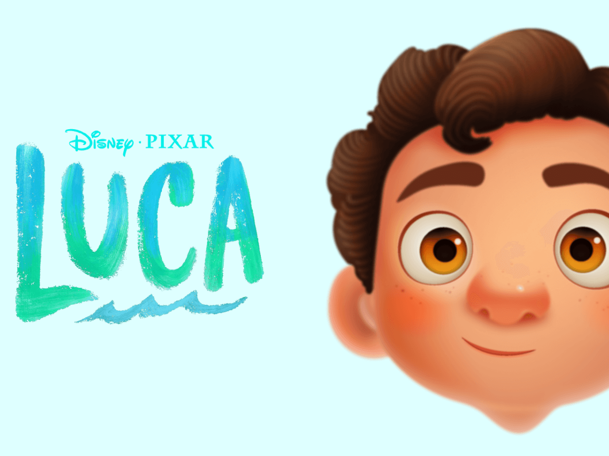 Disney Pixar Luca 3D Illustration & Animation for Figma and Adobe XD