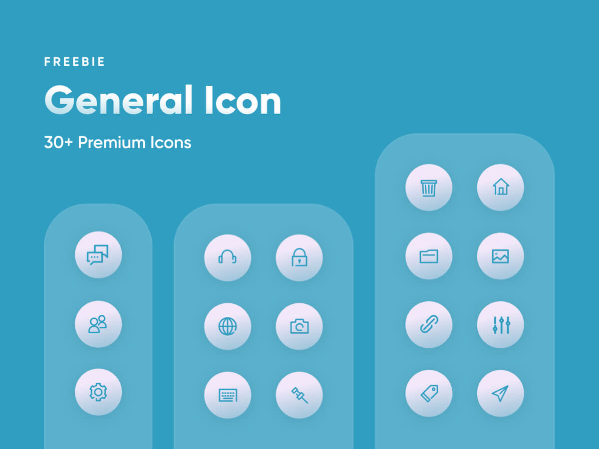 General Premium Icon Set for Figma and Adobe XD No 1