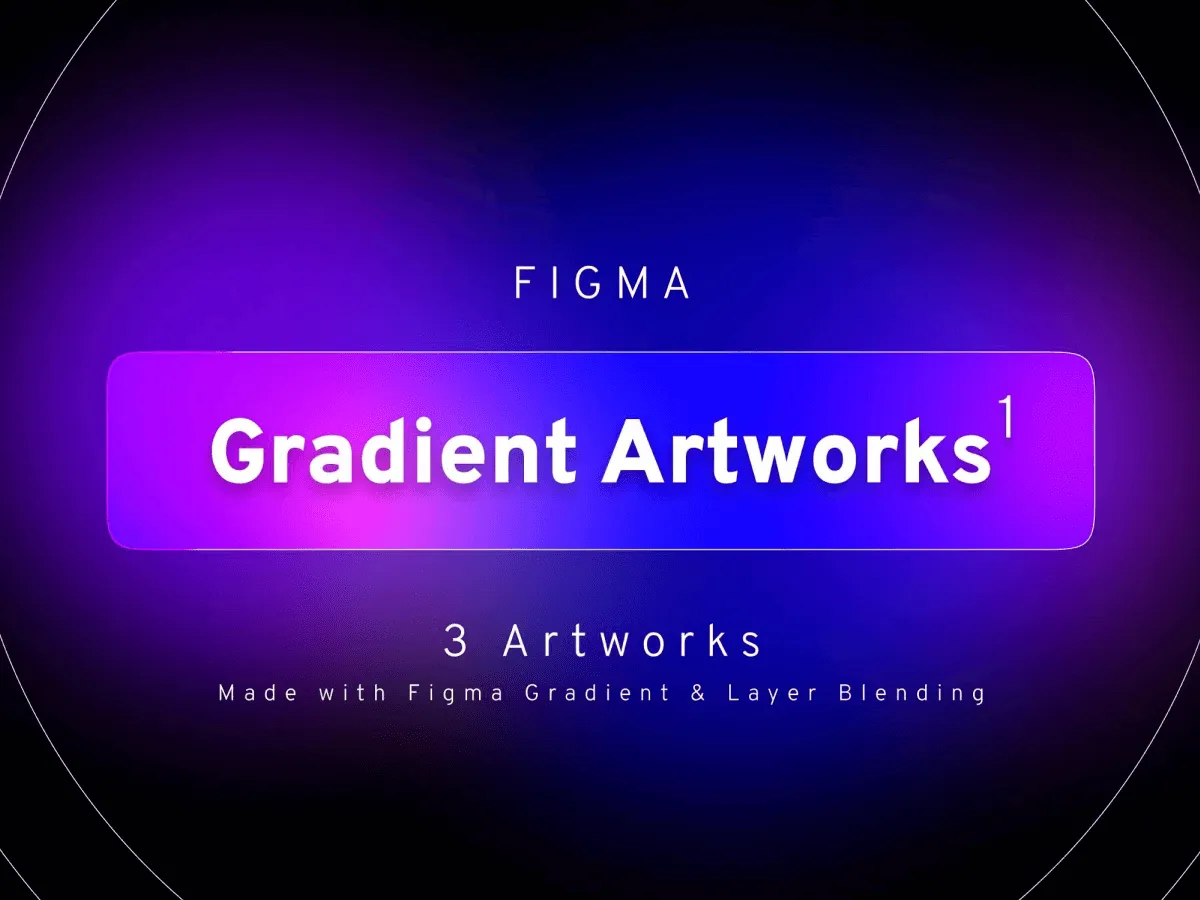 Gradient Artworks for Figma and Adobe XD