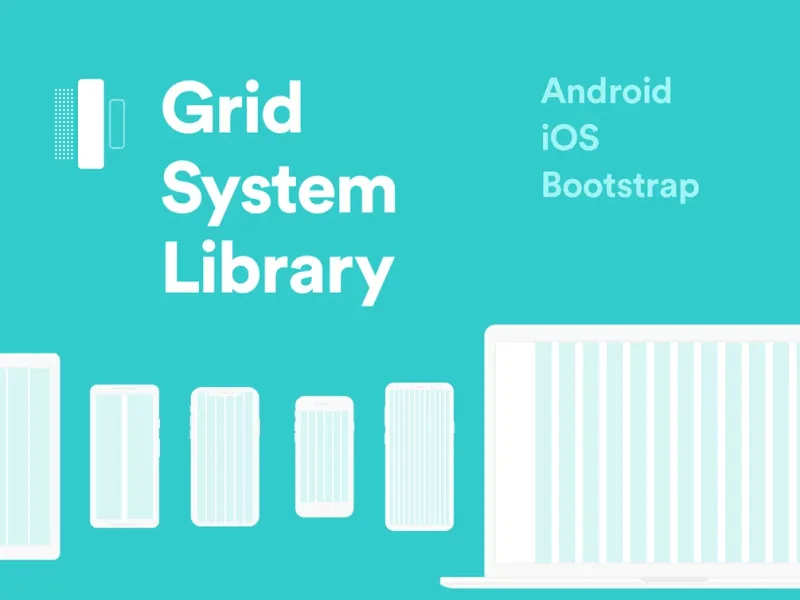 Grid System Library for Figma and Adobe XD