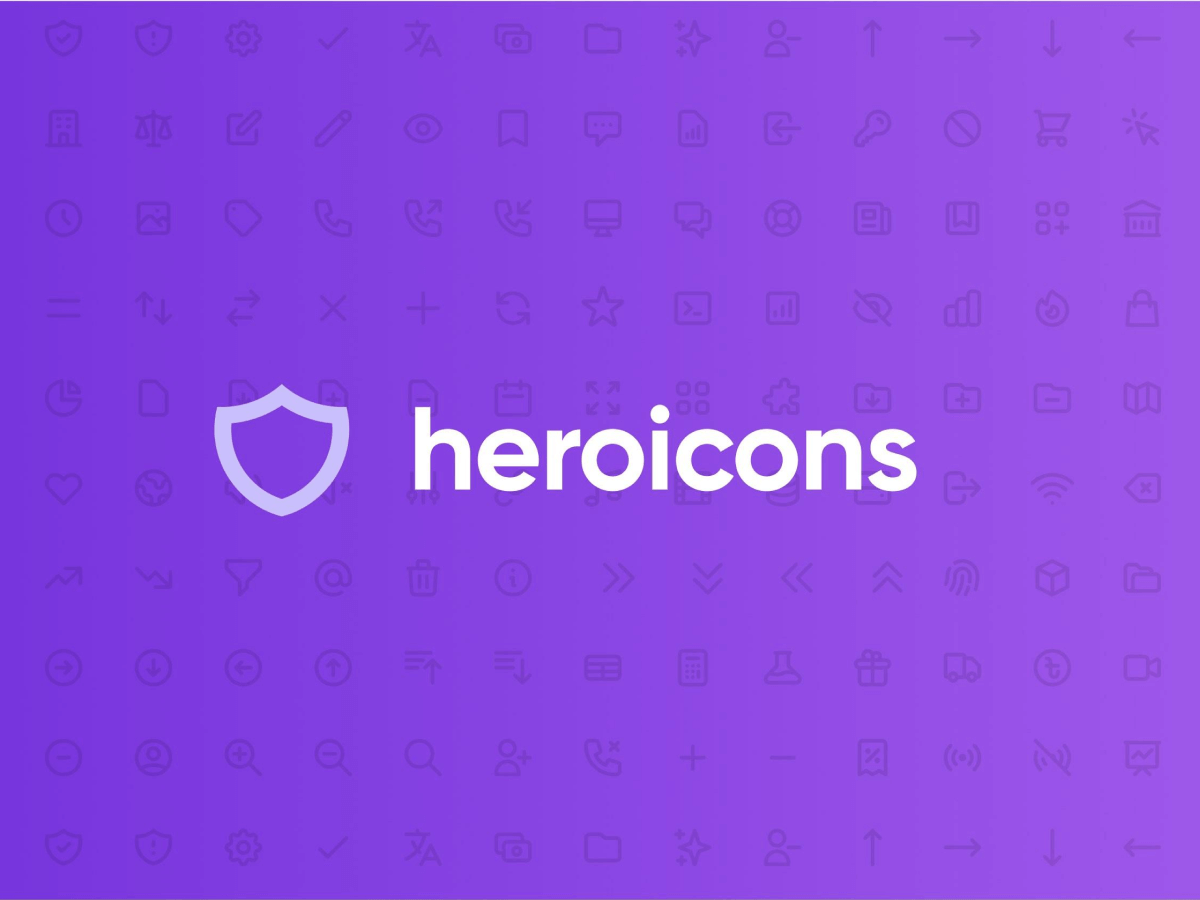 Heroicons � Icon Set Library for Figma and Adobe XD No 1