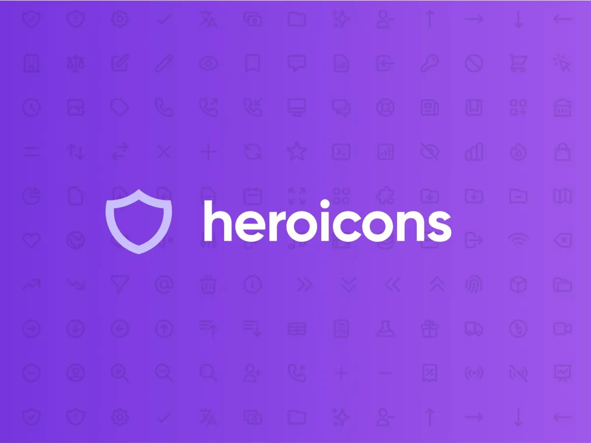 Heroicons – Icon Set Library for Figma and Adobe XD