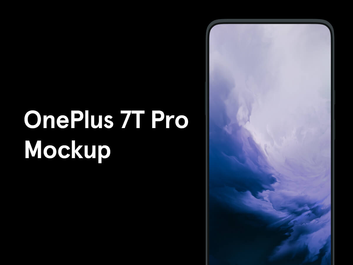 OnePlus 7T Pro Mockup for Figma and Adobe XD No 1