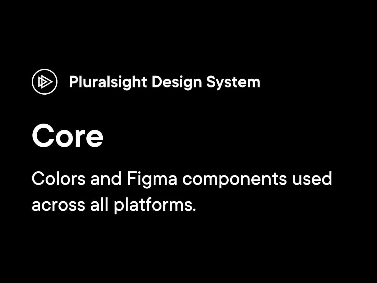 Pluralsight Core for Figma and Adobe XD