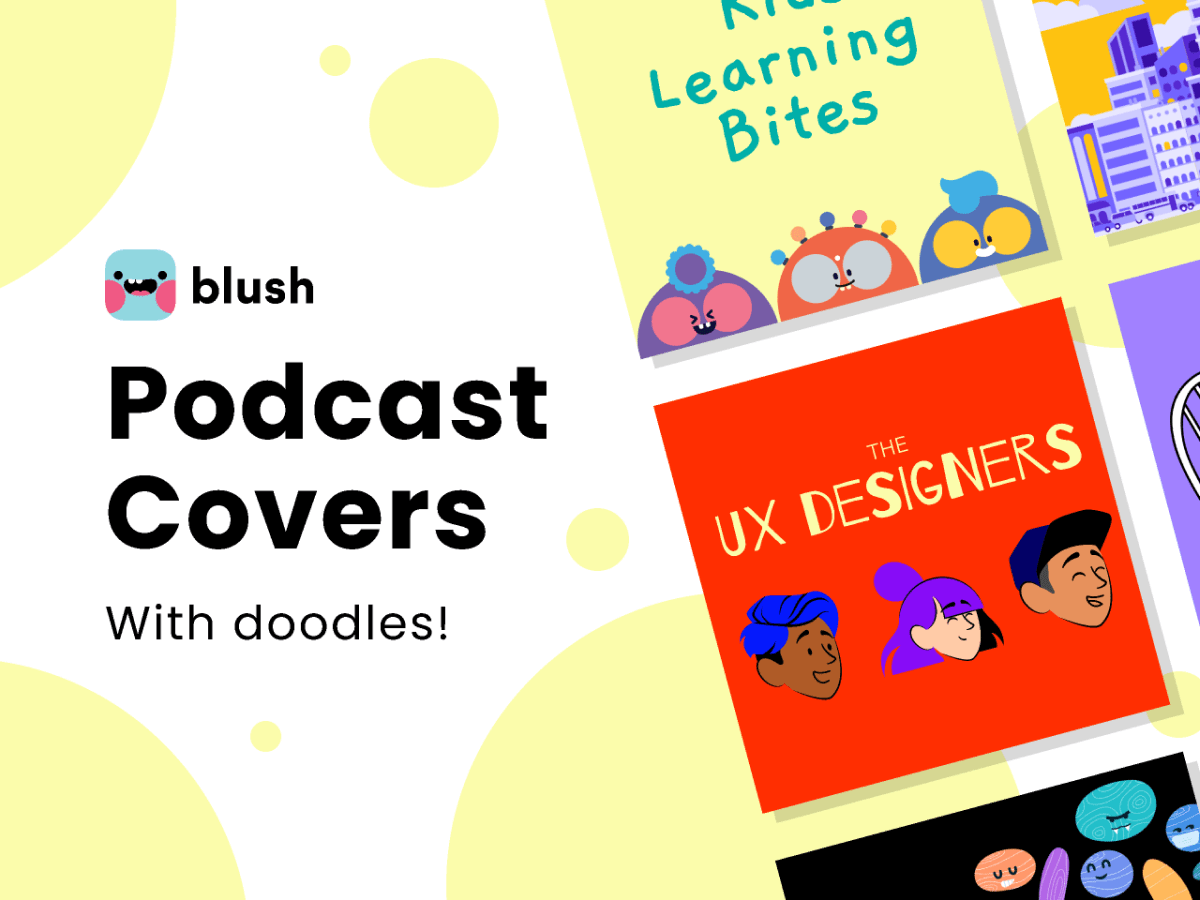 Podcast Cover Art Templates for Figma and Adobe XD No 1