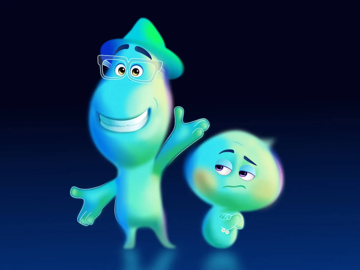 Soul Disney Pixar Movie Vector Illustration for Figma and Adobe XD No 1