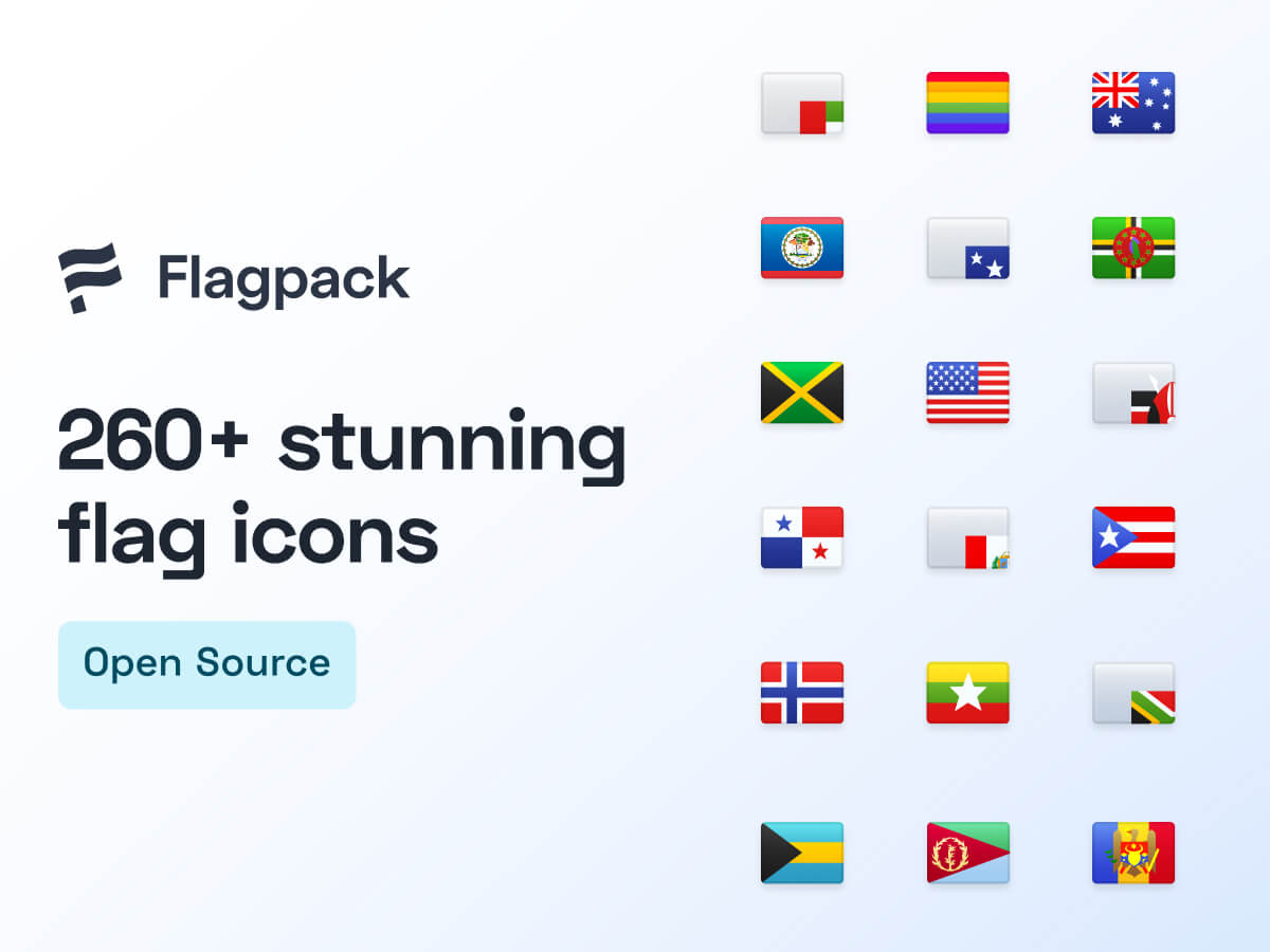 Stunning Flag Icons for Figma and Adobe XD