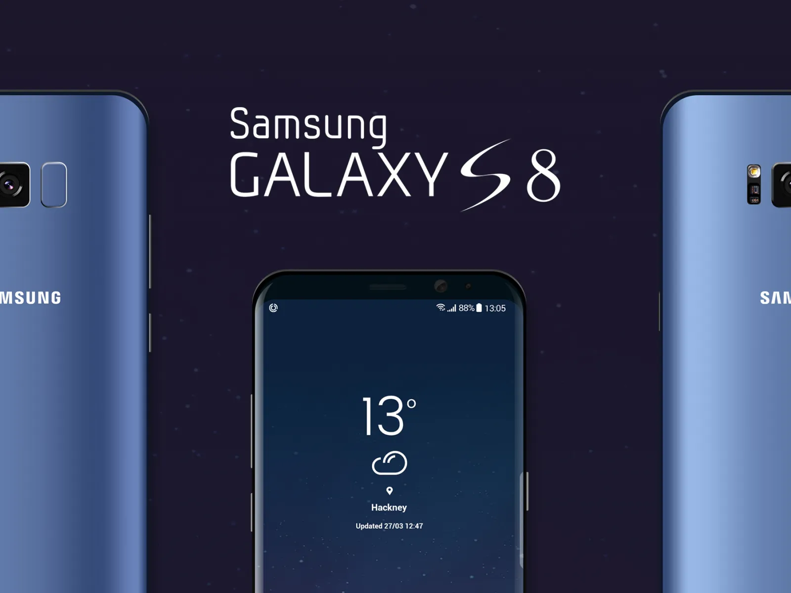 Galaxy S8 Mockups for Figma and Adobe XD