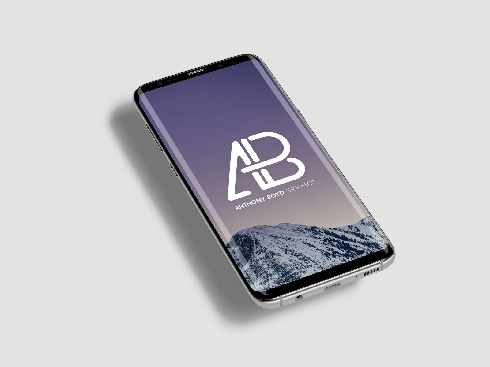 Galaxy S8+ Realistic Mockup for Figma and Adobe XD No 1