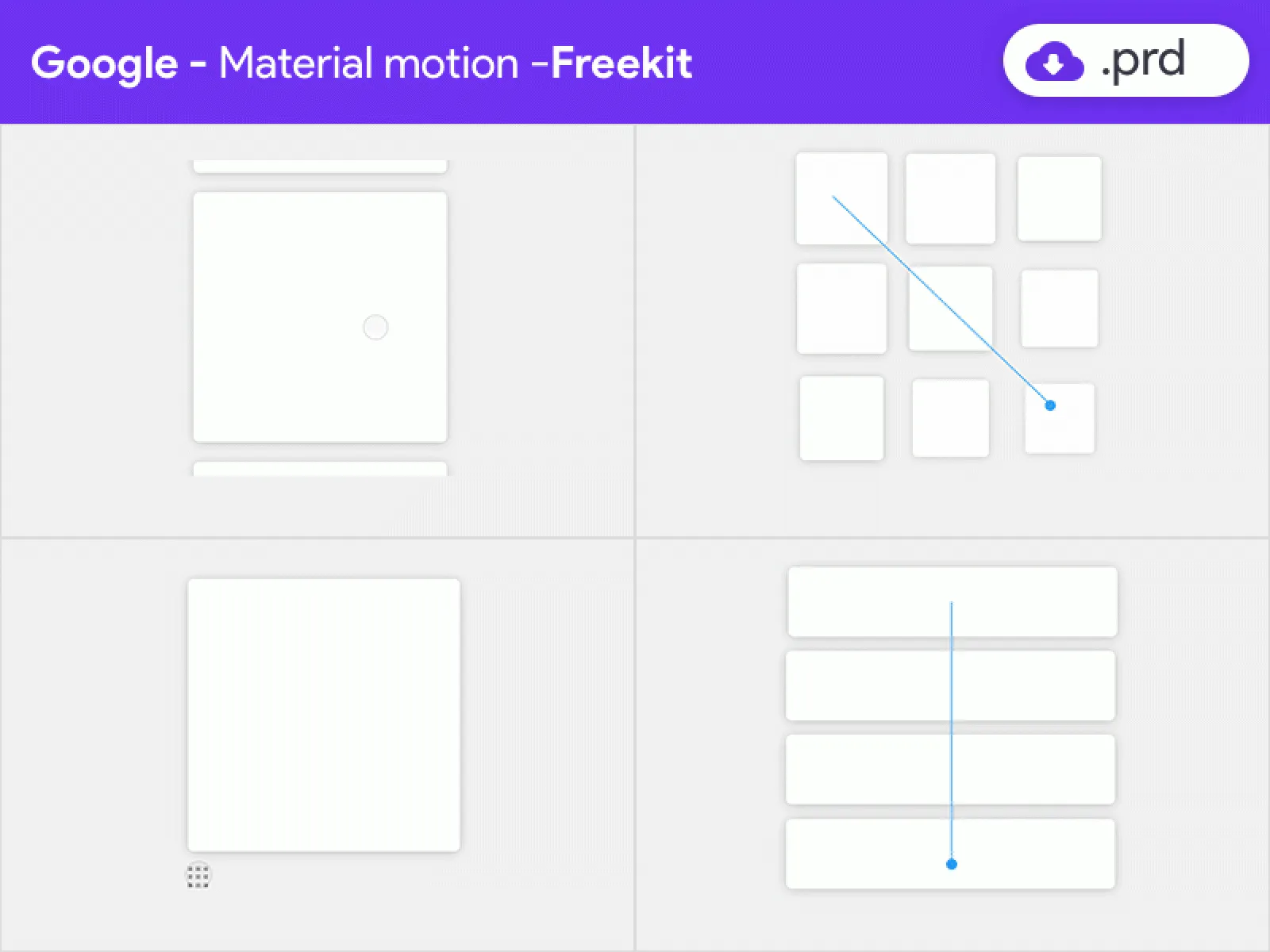 Google Material Motion Kit 2 for Figma and Adobe XD