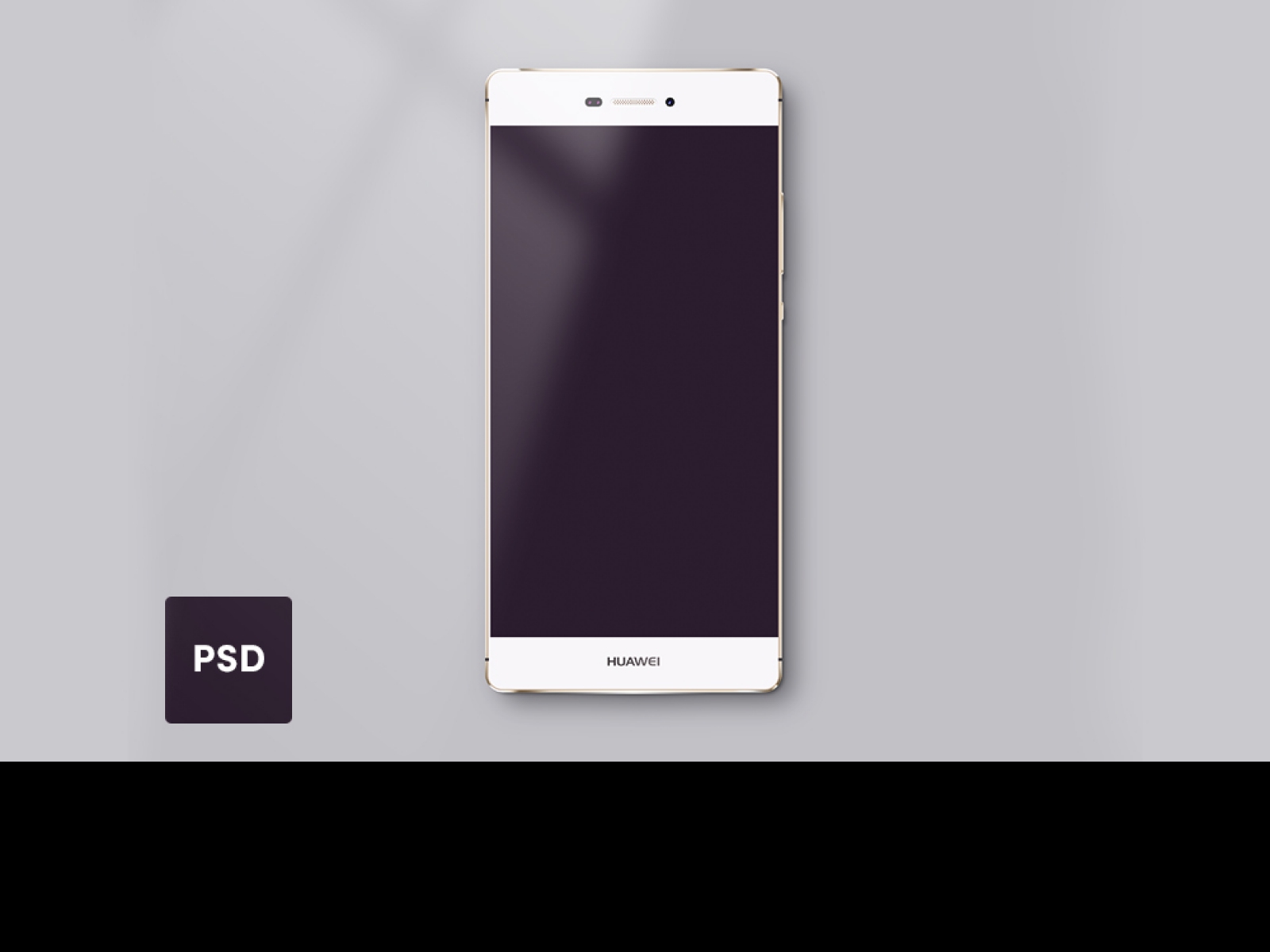 Huawei P8 Lite Mockup for Figma and Adobe XD No 1
