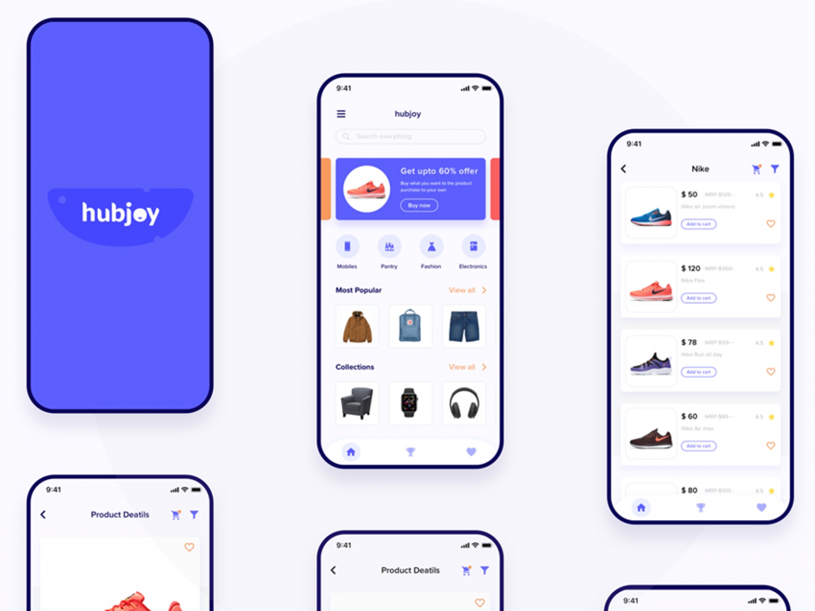 hubjoy eCommerce for Figma and Adobe XD