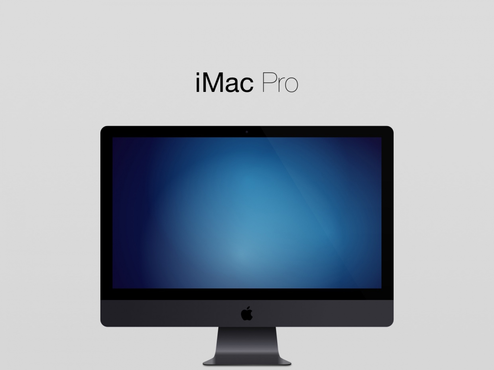 iMac Pro Free Mockup for Figma and Adobe XD No 1