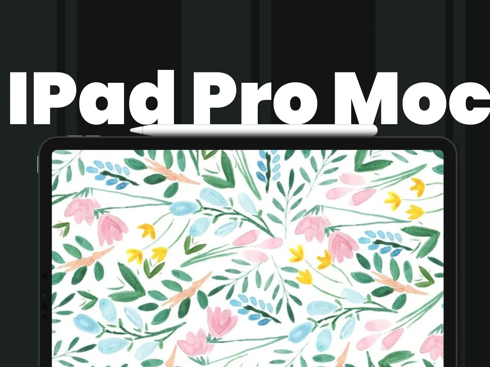 iPad Pro 12.9ï¿½ Mockup for Figma and Adobe XD No 4