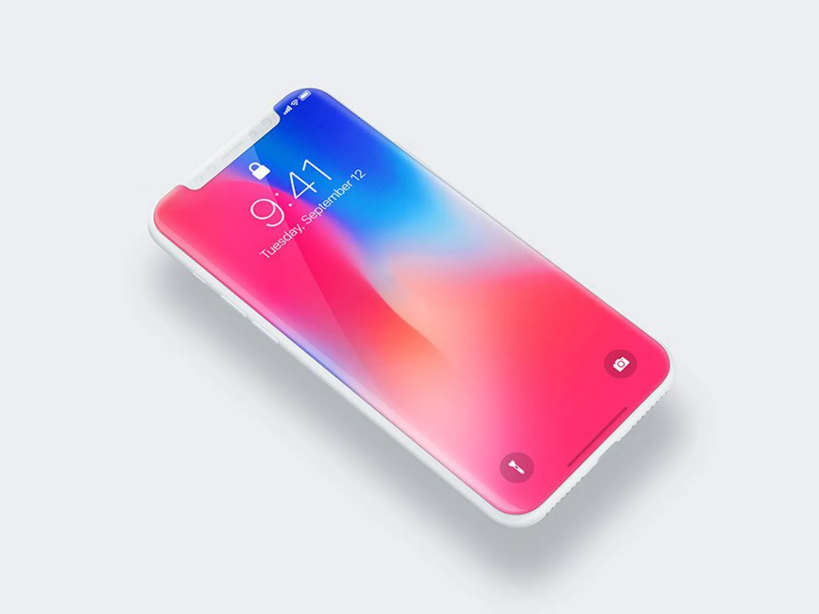 iPhone X Free Clay Mockup 3 for Figma and Adobe XD No 1