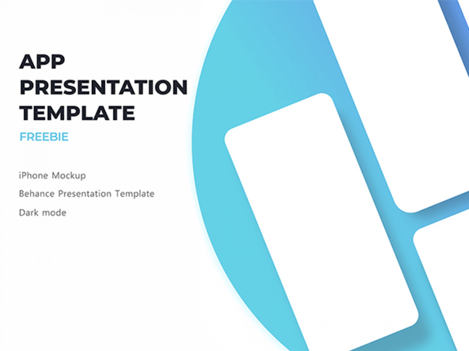 Light App Presentation for Figma and Adobe XD