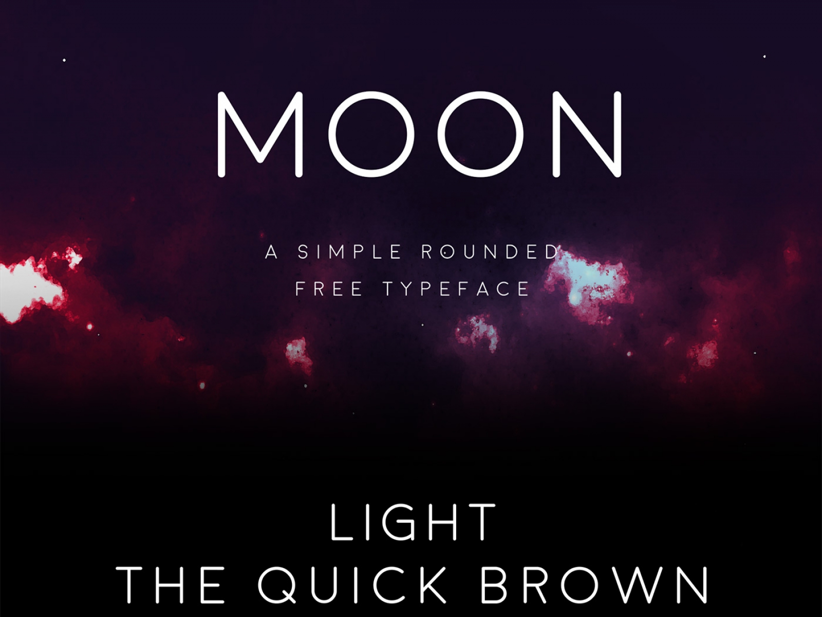 Moon Free Typeface for Figma and Adobe XD No 1