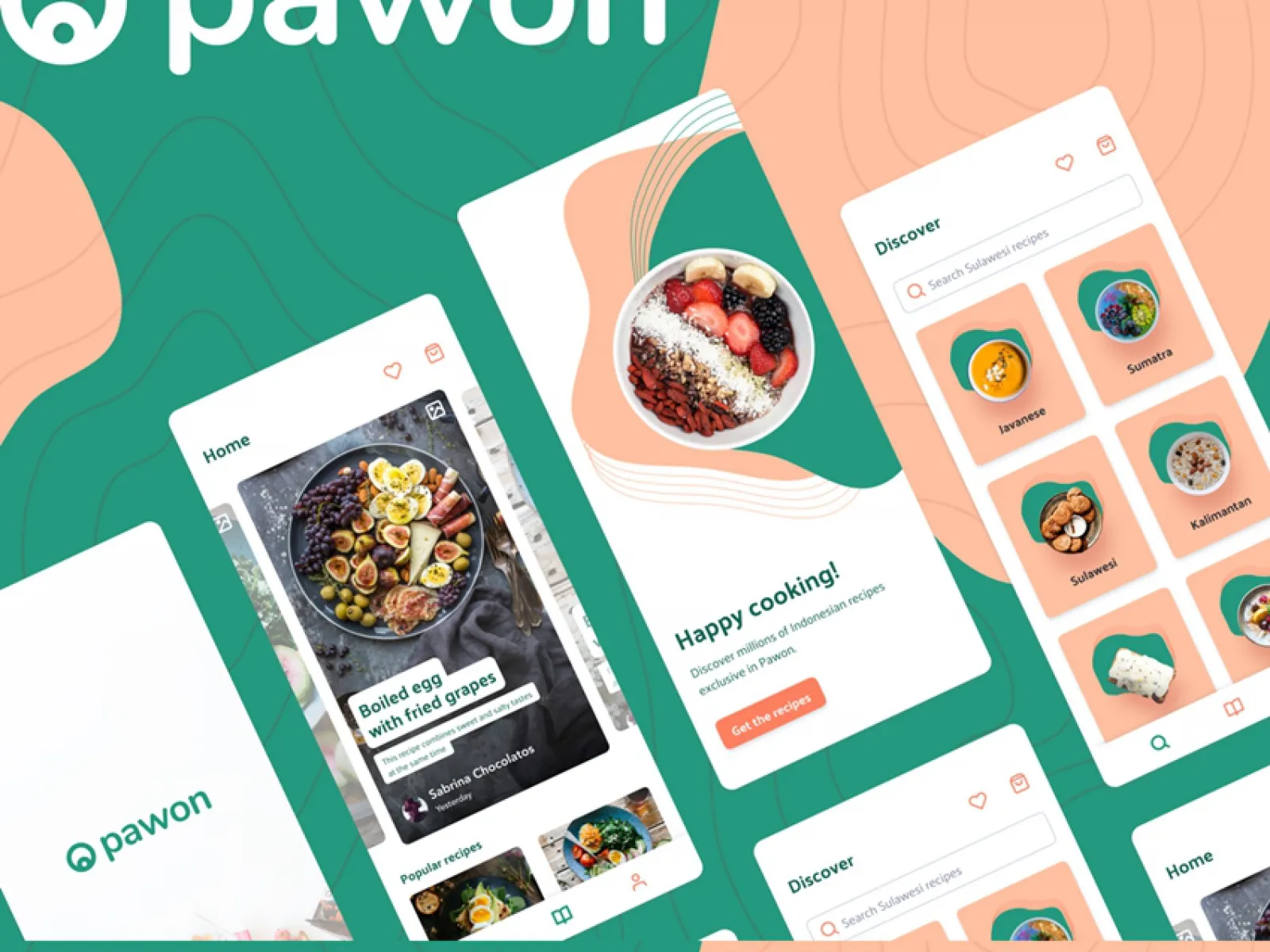 Pawon Indonesian Recipes for Figma and Adobe XD No 1