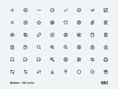 128 Super Basic Icons