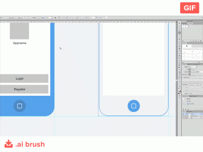 AI Brushes for Wireframing
