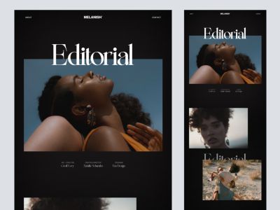 Photographer Free Landing Page for Figma