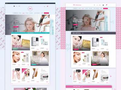 E-commerce Cosmetics Kit