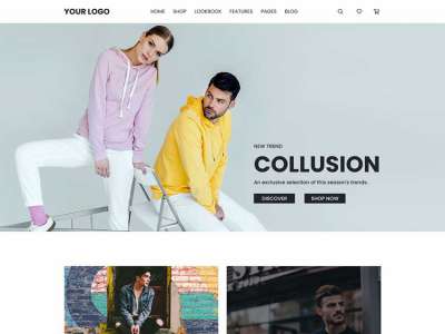 Fashion Site Web Template