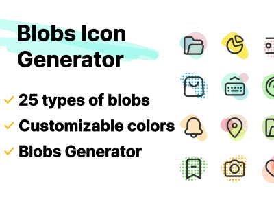 Blobs Icon Generator