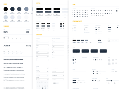 Wireframe Style Guide Template