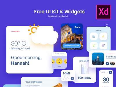 Free UI Kit & Widgets