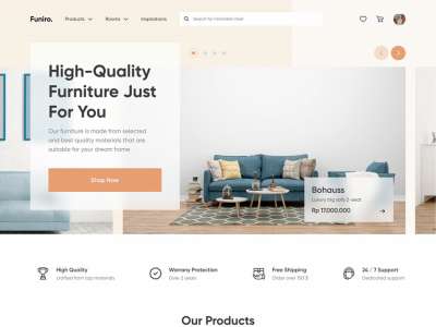 Furniture Shop WebDesign