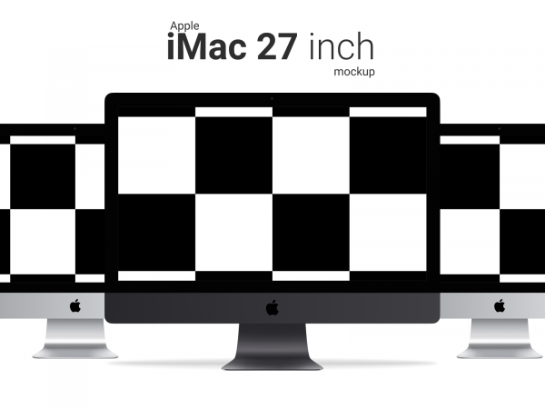iMac 27� Mockup