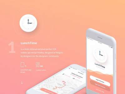 LunchTime Free App Design