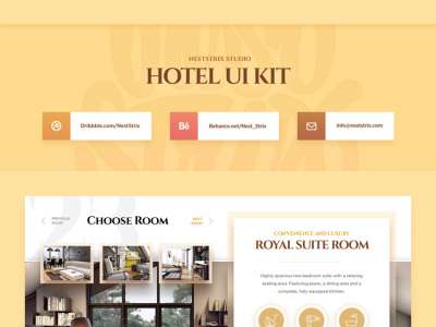 Luxury Hotel Web UI Kit