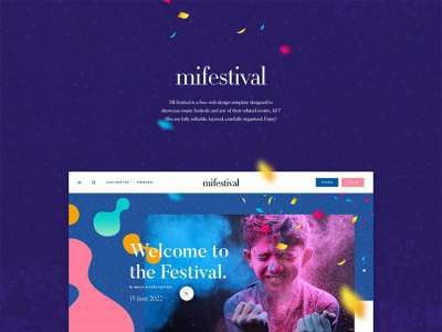 MI Festival Web Template