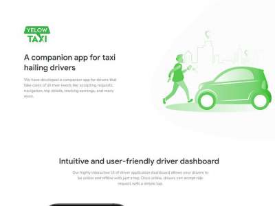 Uber Taxi App Design