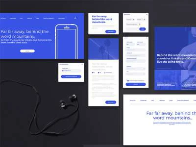 20+ Screens Wireframe Kit  - Free template